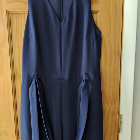 Navy sleeveless jumpsuit Banana Republic, size 0 - Picture 4 of 7